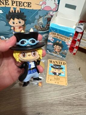 SABO - 100% AUTHENTIC POP MART Monsters x One Piece Series Figure Labubu